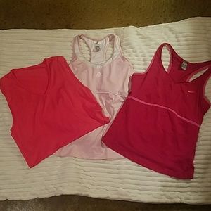 Running Bundle of 3 Tanks Adidas (1) and Nike (2)